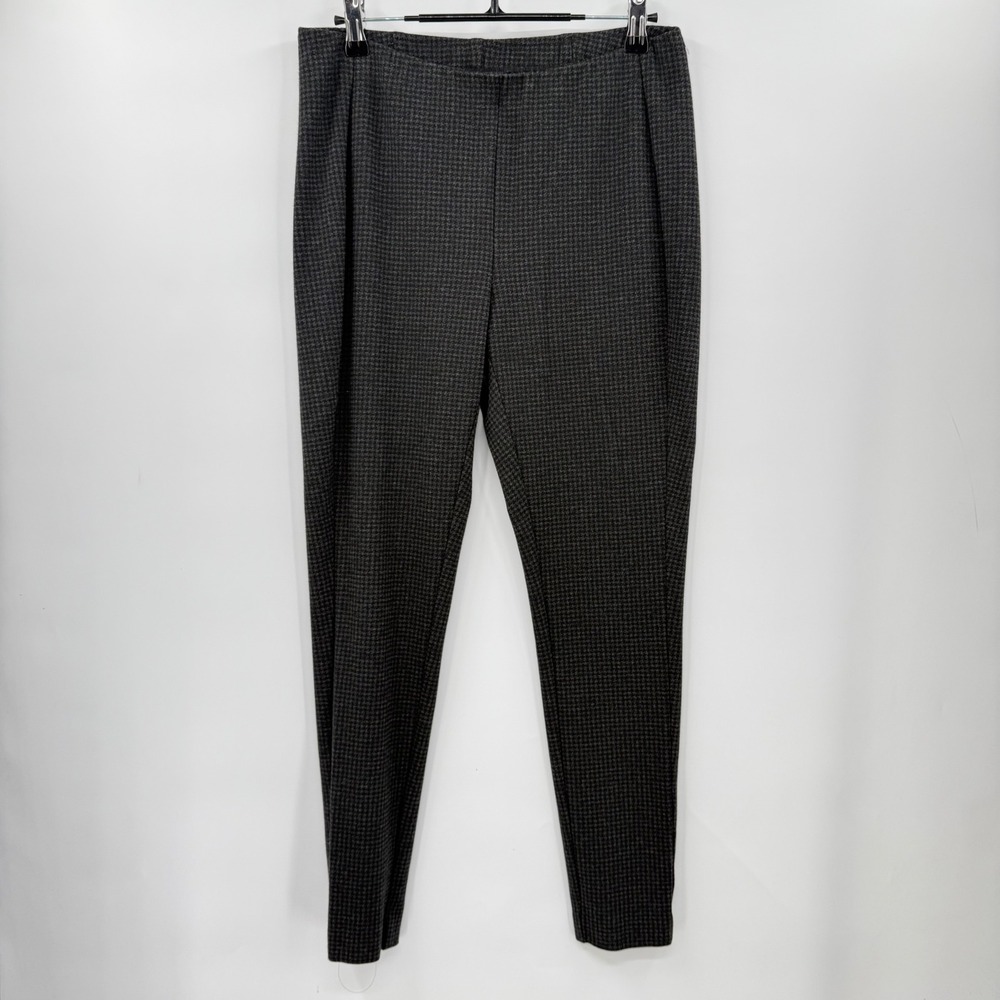 J Jill Petite Ponte Leggings Houndstooth Pattern Women's Size Medium‎